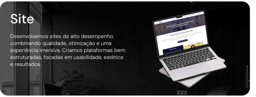 Criação de sites profissionais – BioLink
