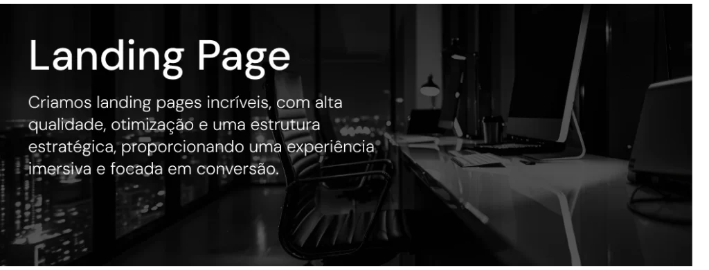 Criação de Landing Pages